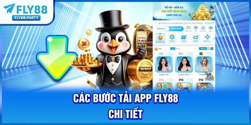 Các bước tải app FLY88 chi tiết