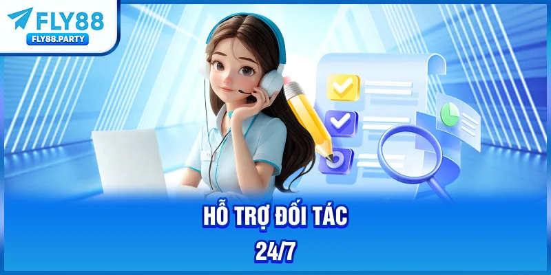 Hỗ trợ đối tác 24/7