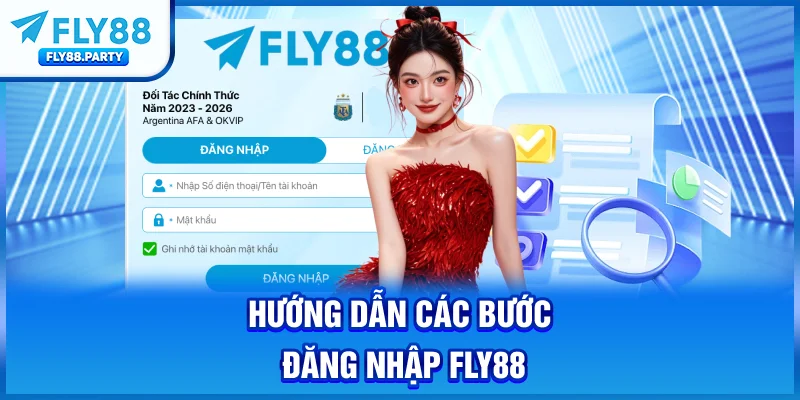 Hướng dẫn các bước đăng nhập FLY88